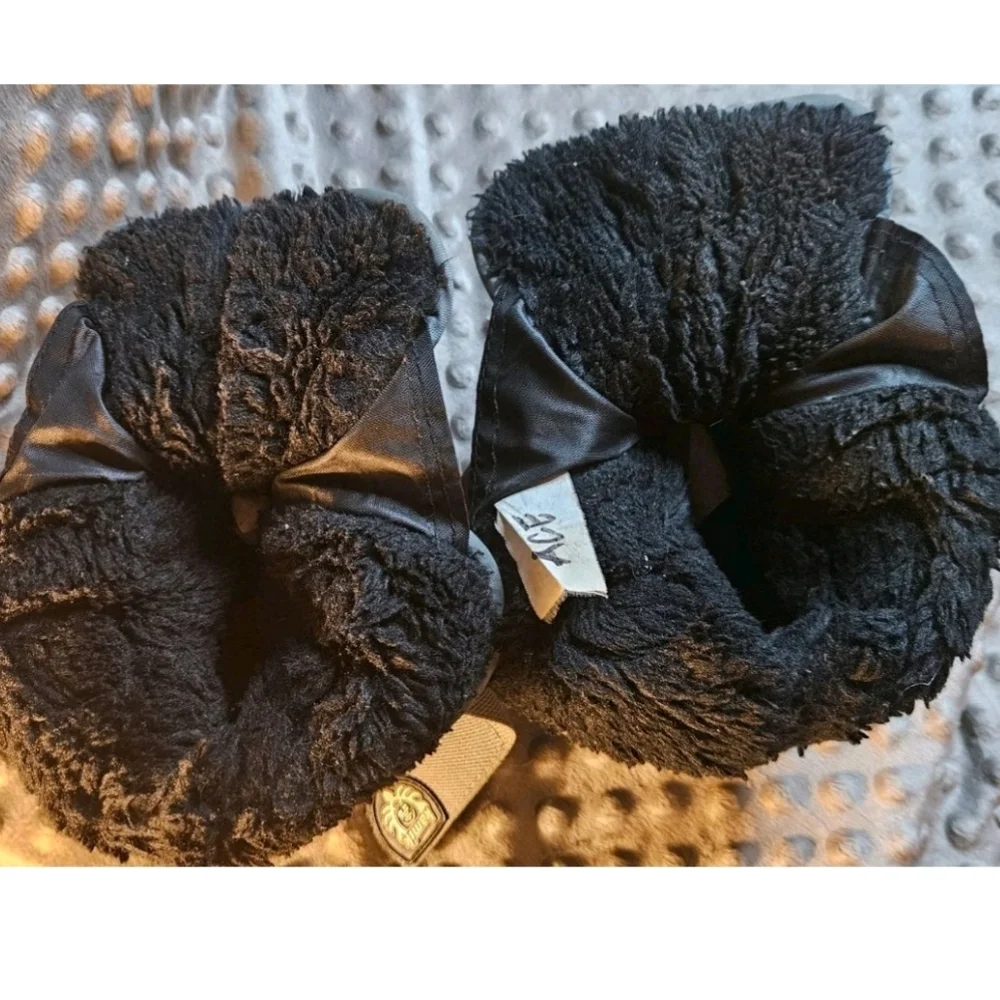 Kamik‎ Kids Toddler Black Waterproof Lined Snow Boots Size 6